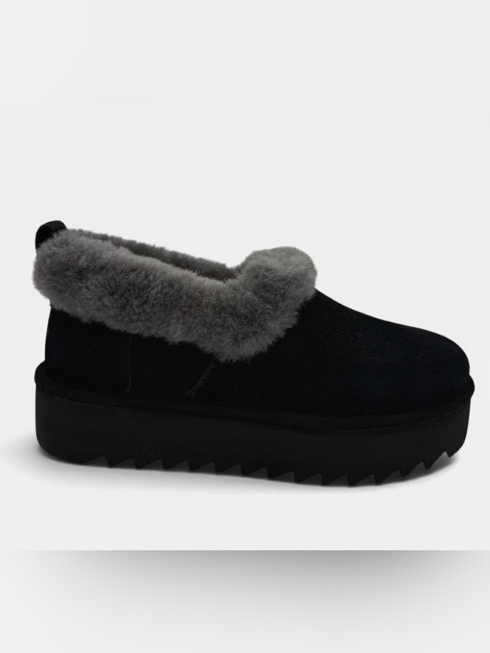 UGG W I-Nita Platform Slippers in Black